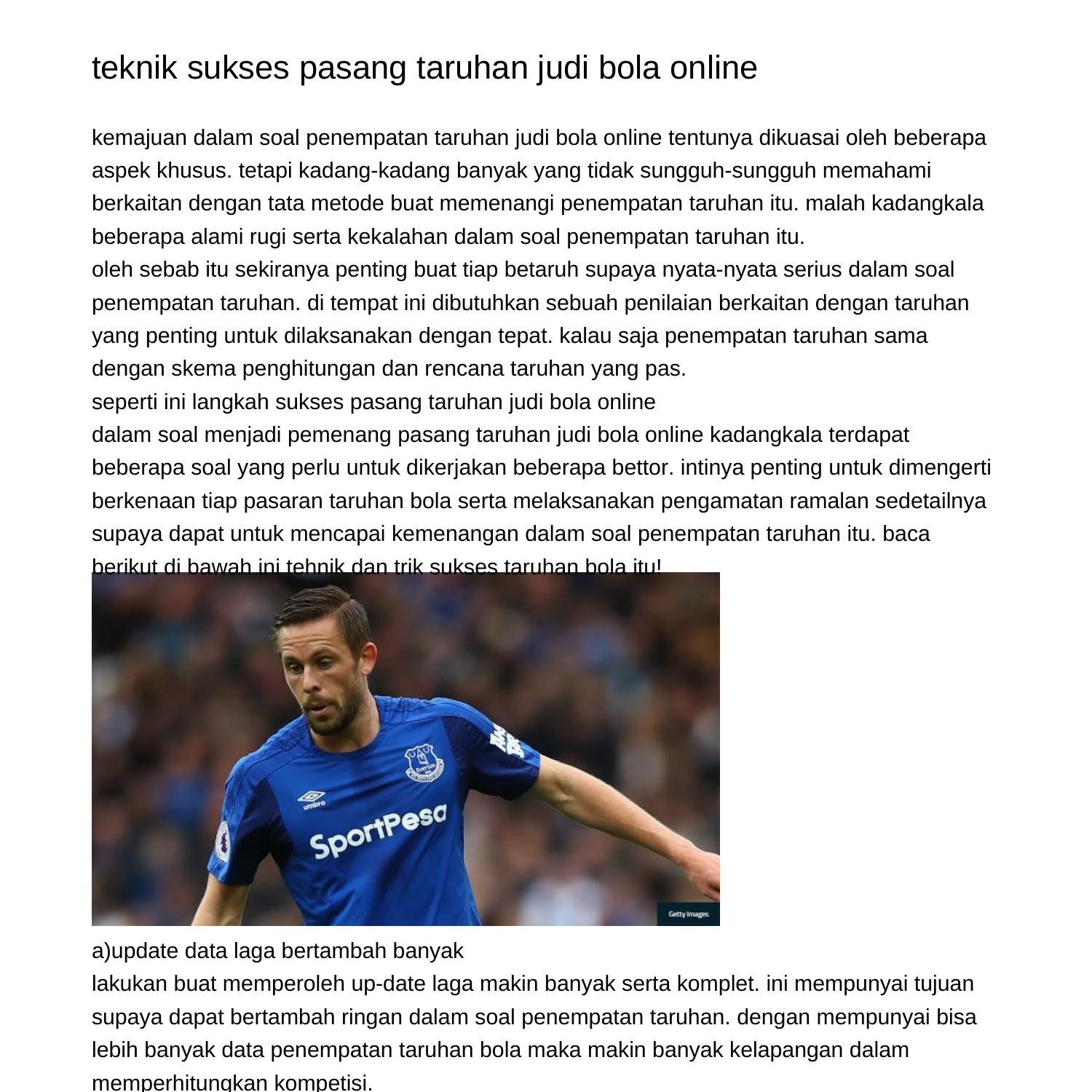 metode sukses pasang taruhan judi bola onlineuxyao.pdf.pdf | DocDroid