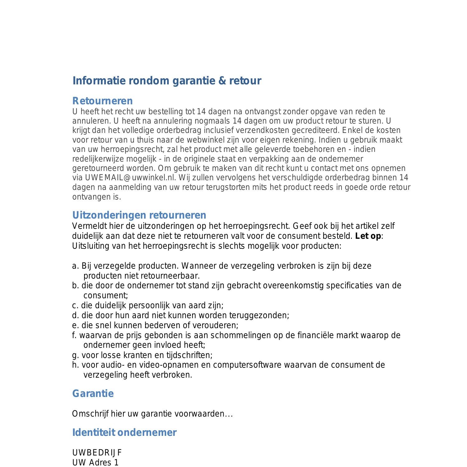 Voorbeeldmodelformuliervoorherroeping.doc  DocDroid