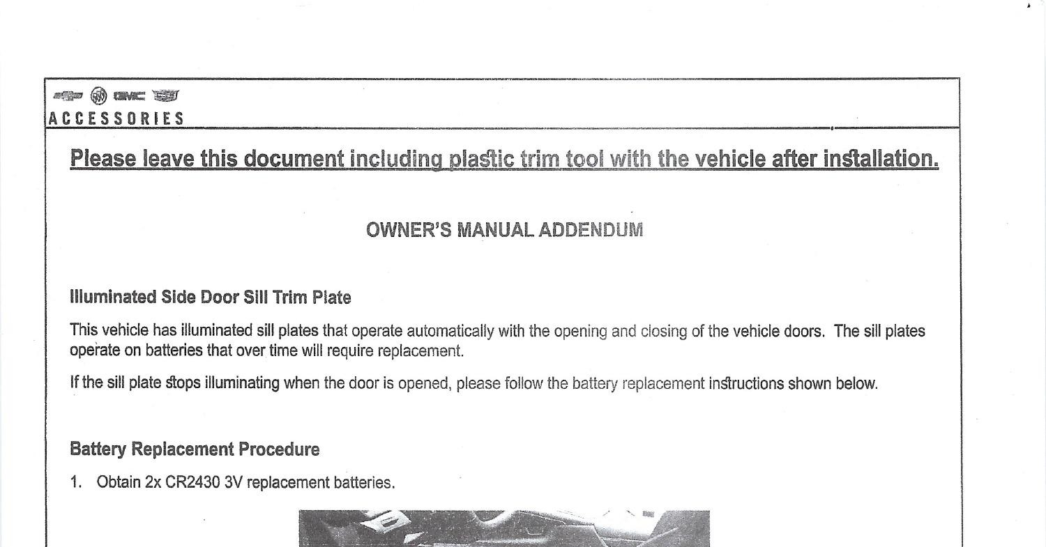 C8 Corvette Illuminated Door Sill Instructions.pdf | DocDroid