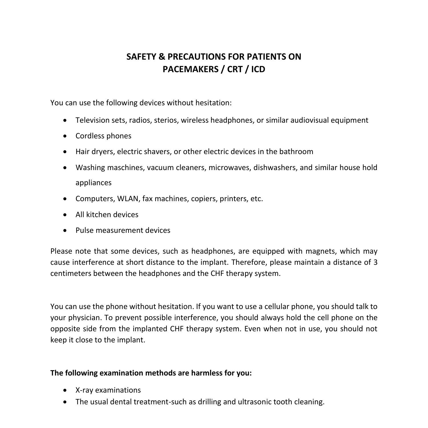 Safety & Precautions for patients on Pacemakers.pdf DocDroid