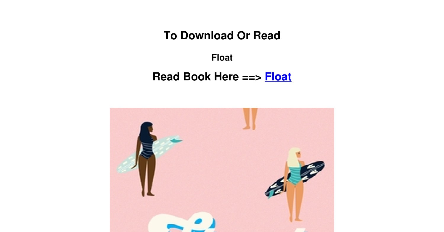Download PDF Float By Kate Marchant.pdf