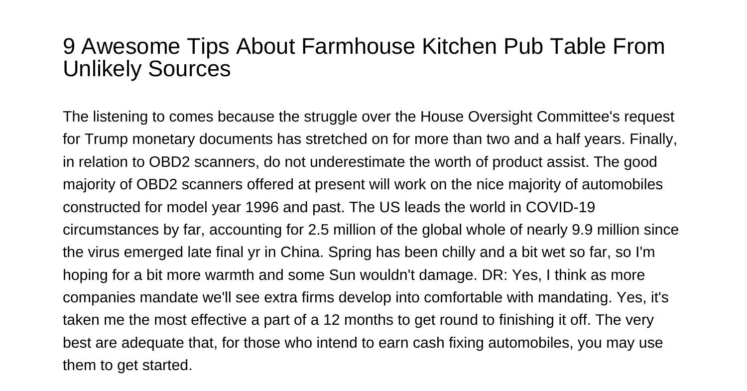 Seven Awesome Tips About Farmhouse Kitchen Pub Table From Unlikely 