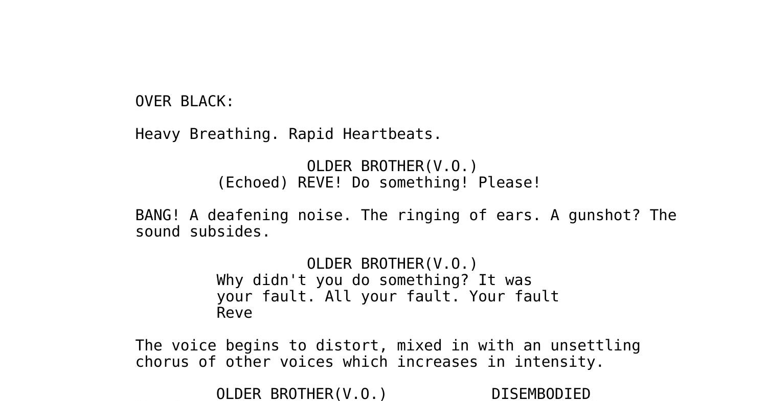Short Film Script DRAFT 1 pdf DocDroid
