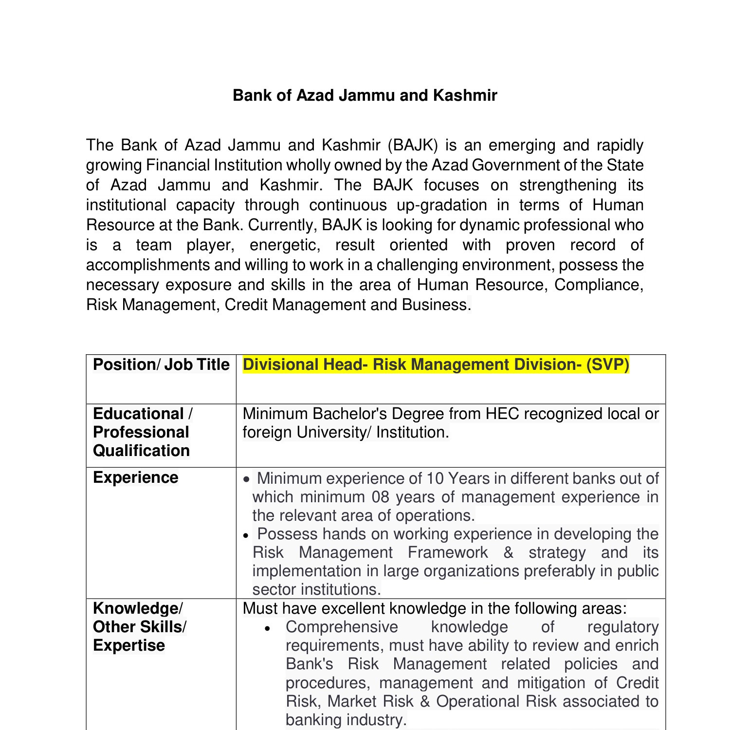 Divisional Head- Risk Management Division- (SVP).pdf | DocDroid