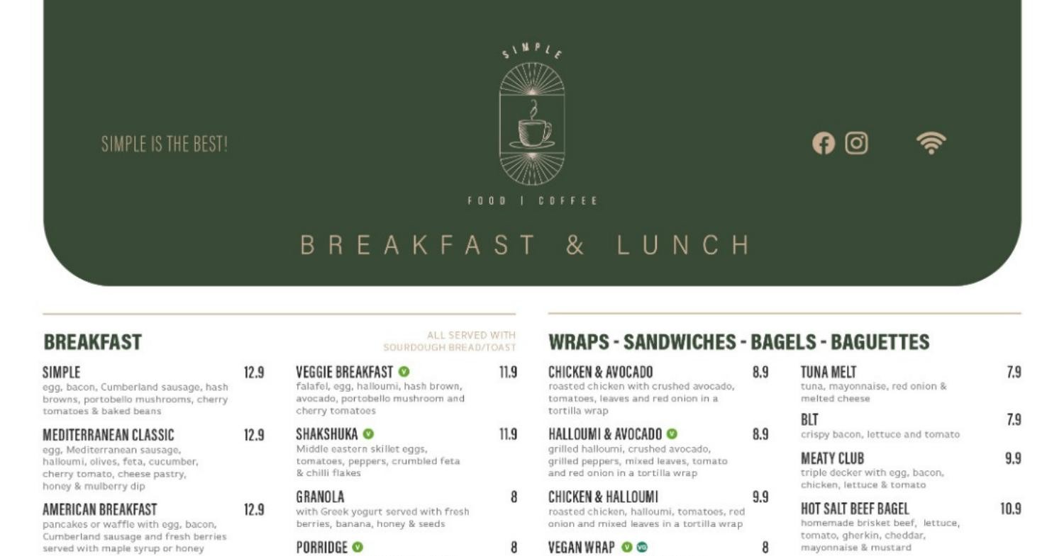 Simple - New Menu.pdf | DocDroid