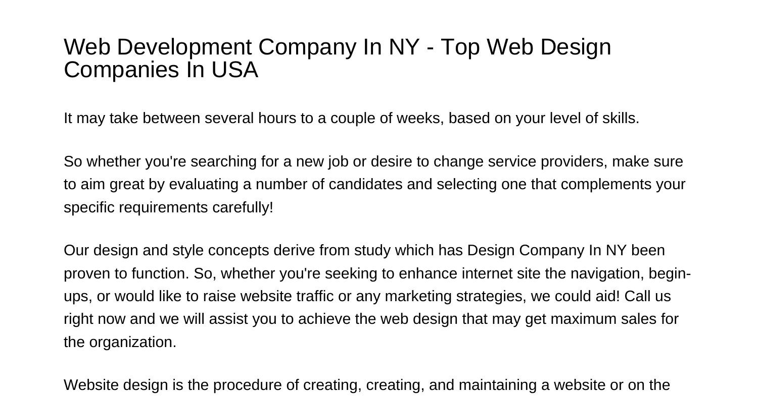 Website Agency New York Website Development New Yorkyixit.pdf.pdf ...