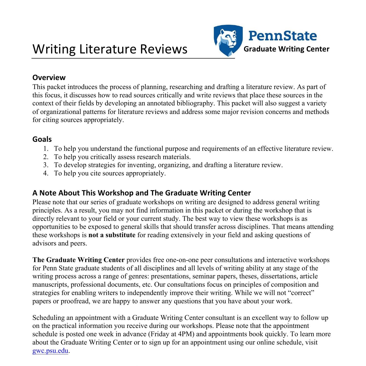 literature review meaning pdf