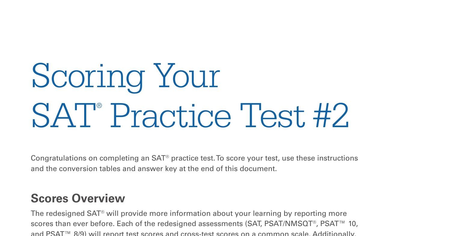 SAT #2 - Scoring.pdf | DocDroid