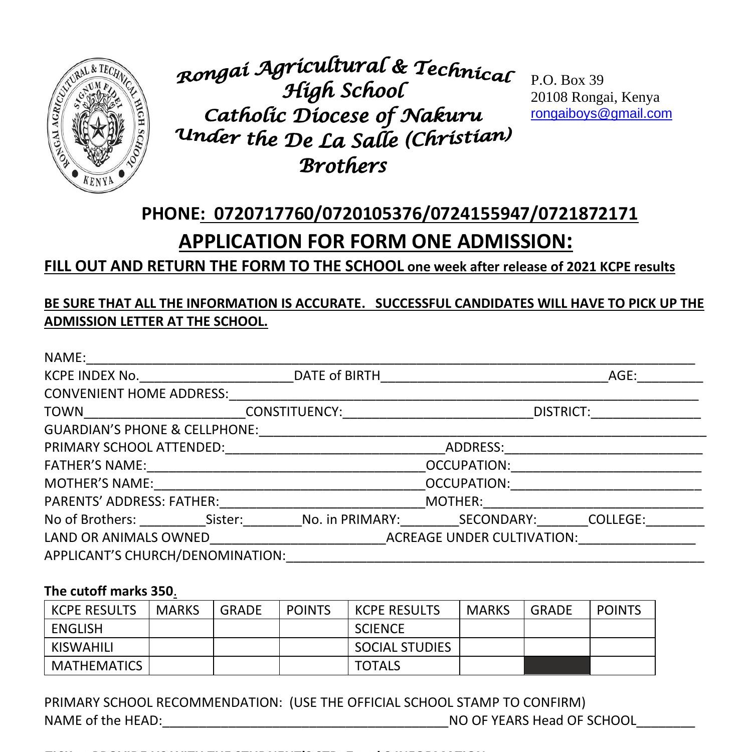 FORM 1 APPLICATIONS 2022.pdf DocDroid