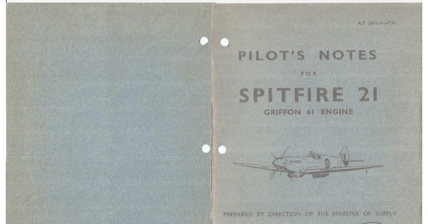 Supermarine Spitfire 21 Pilot’s Notes.pdf | DocDroid