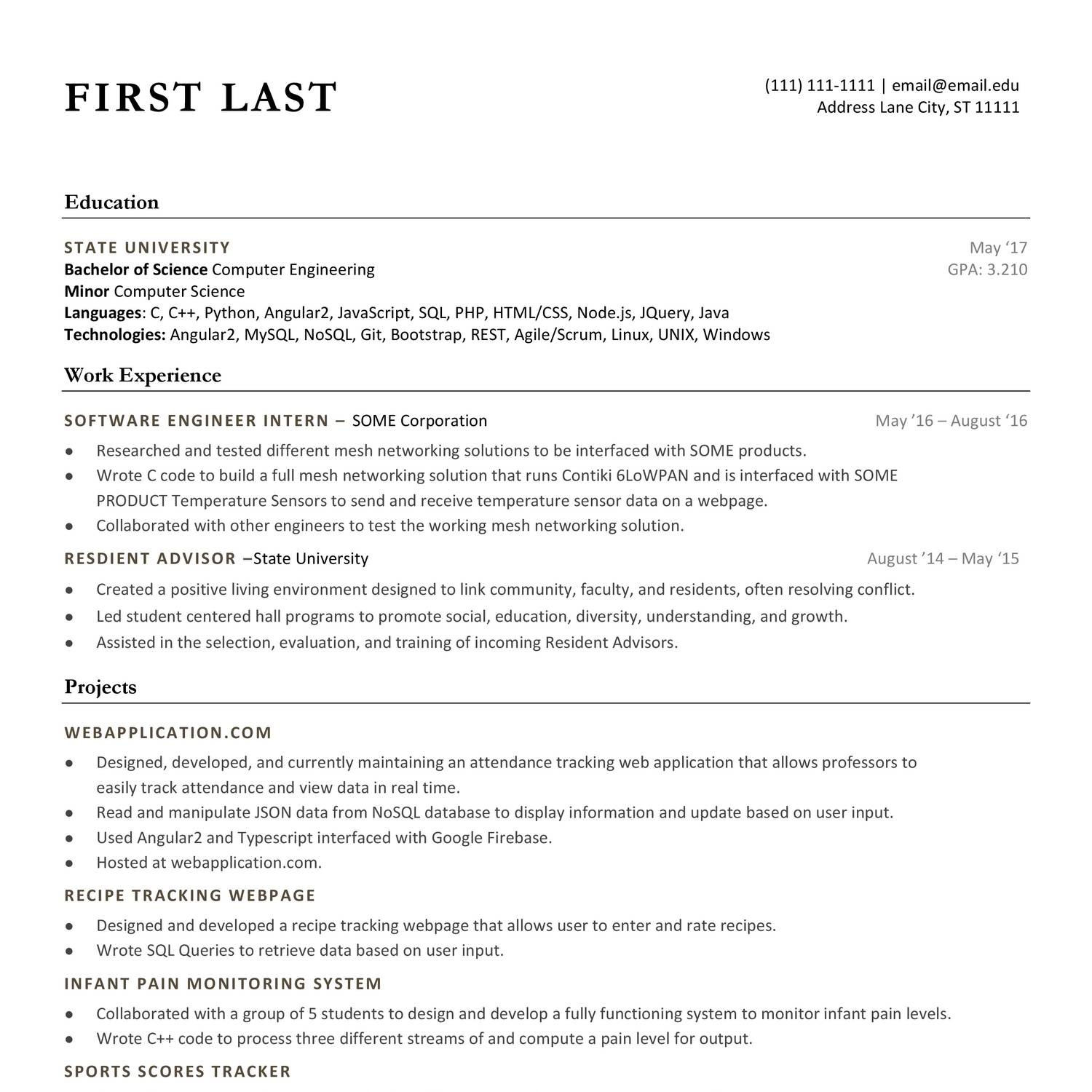 open office resume templates reddit