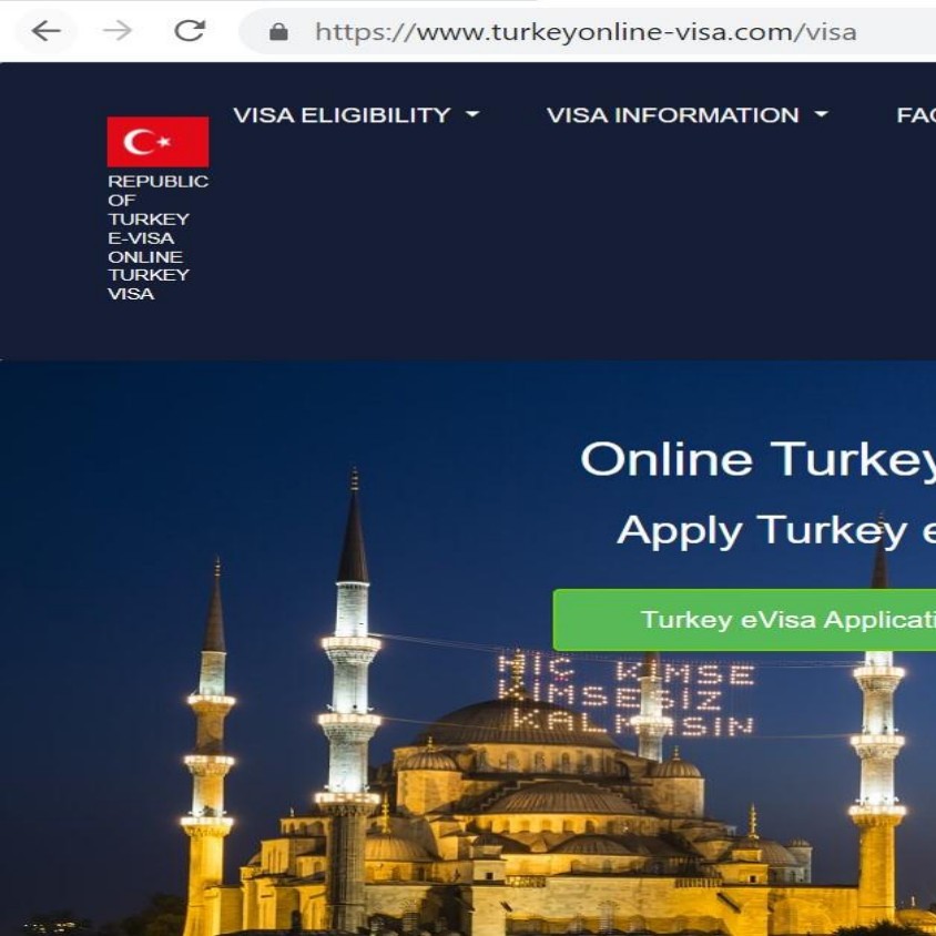 TURKEY Official Government Immigration Visa Application Online USA AND ...