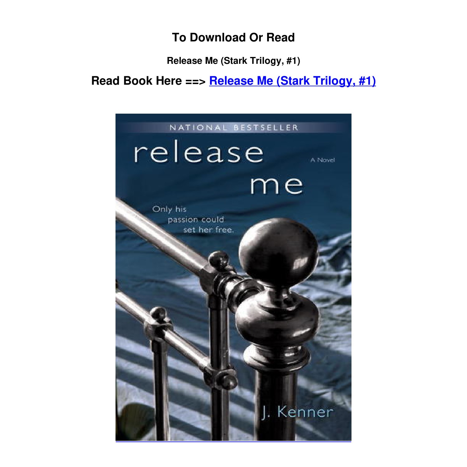 PDF Download Release Me Stark Trilogy 1 BY J Kenner.pdf DocDroid