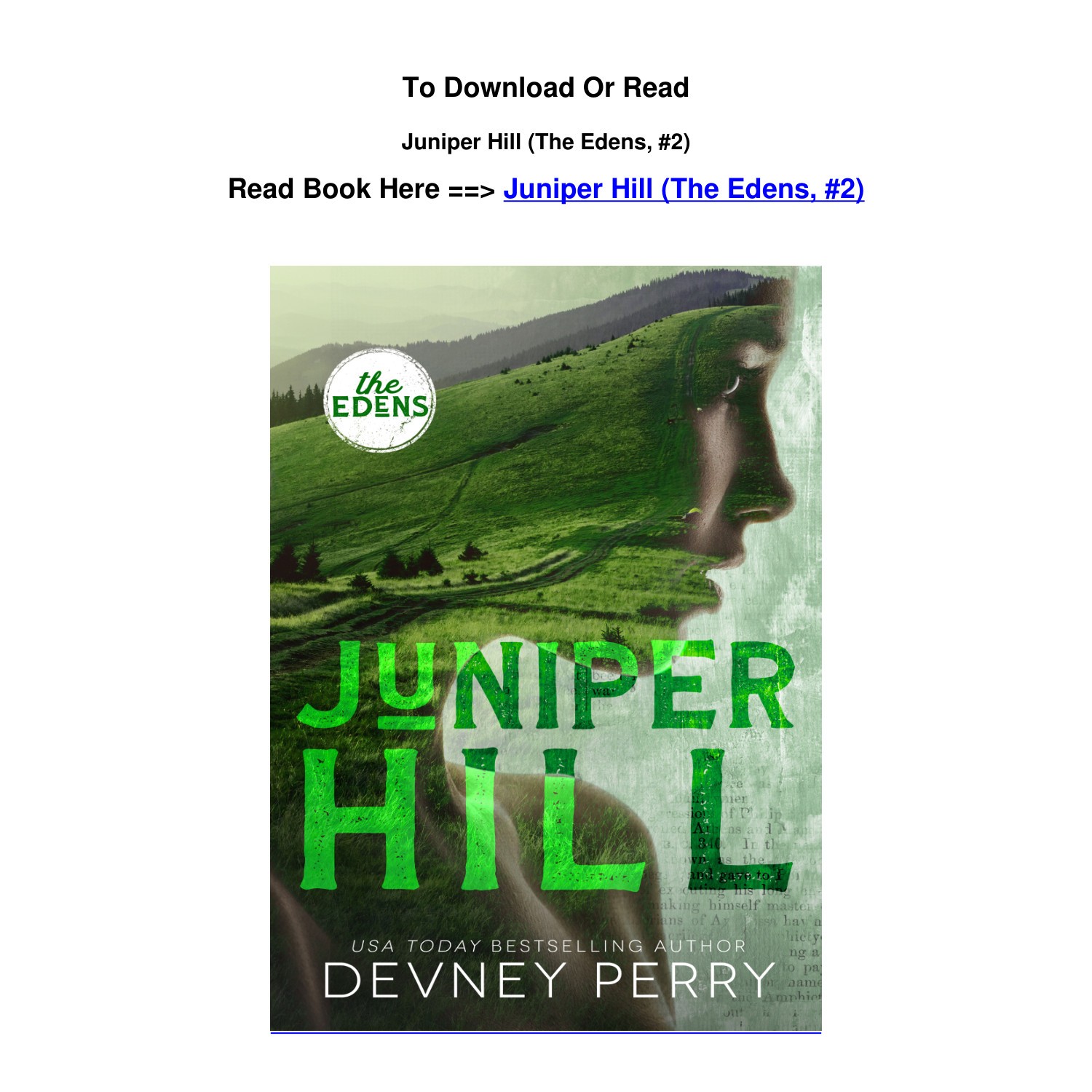 pdf download Juniper Hill The Edens 2 by Devney Perry.pdf DocDroid
