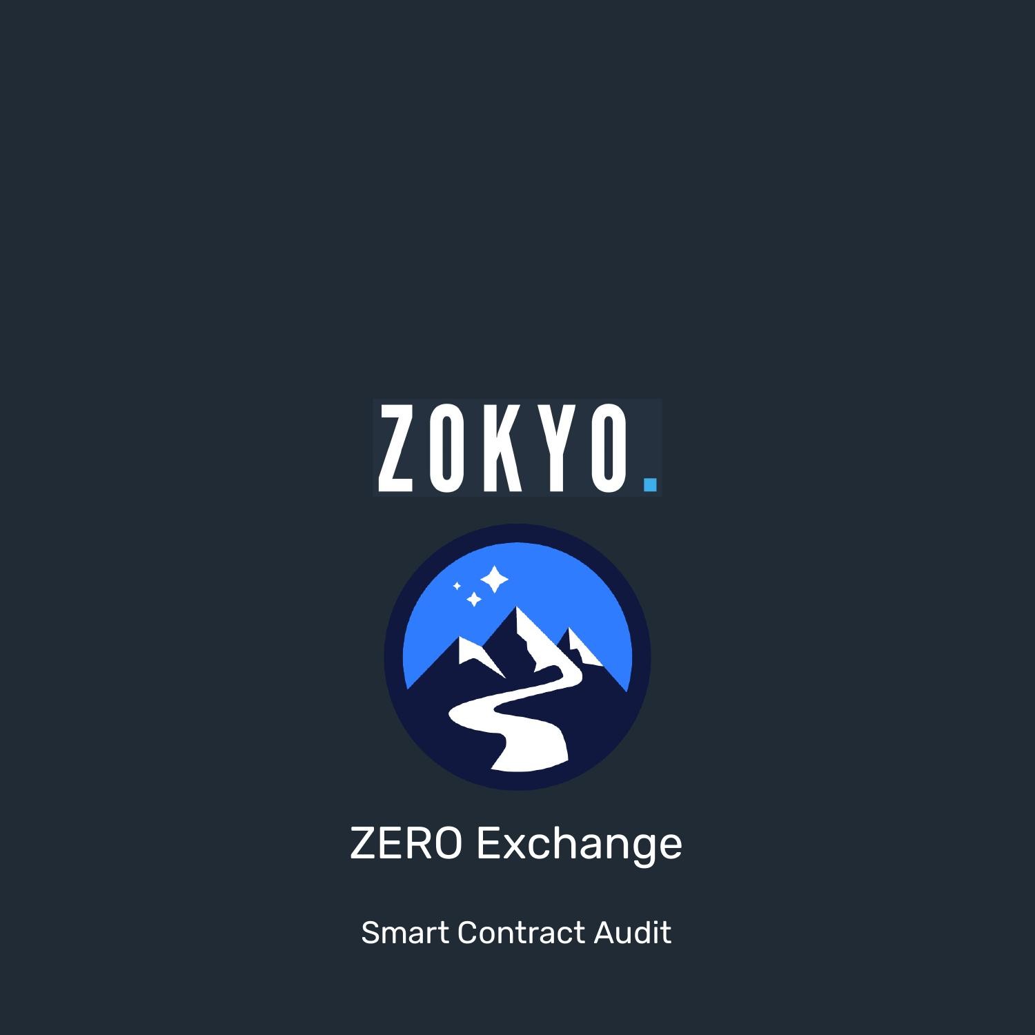 Zokyo_Zero Exchange_SecurityAudit_1.0.pdf DocDroid