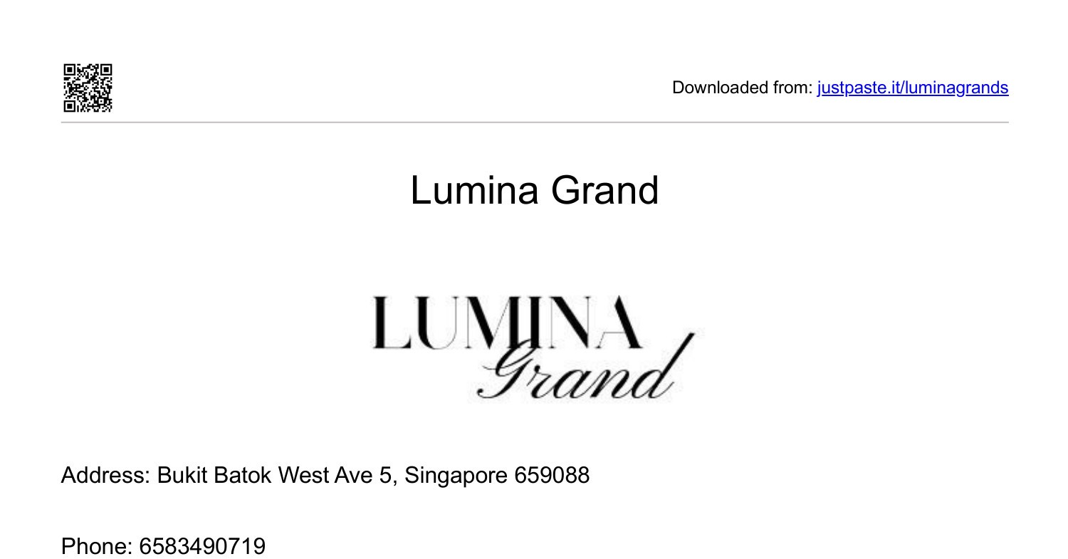 Lumina Grand Showflat