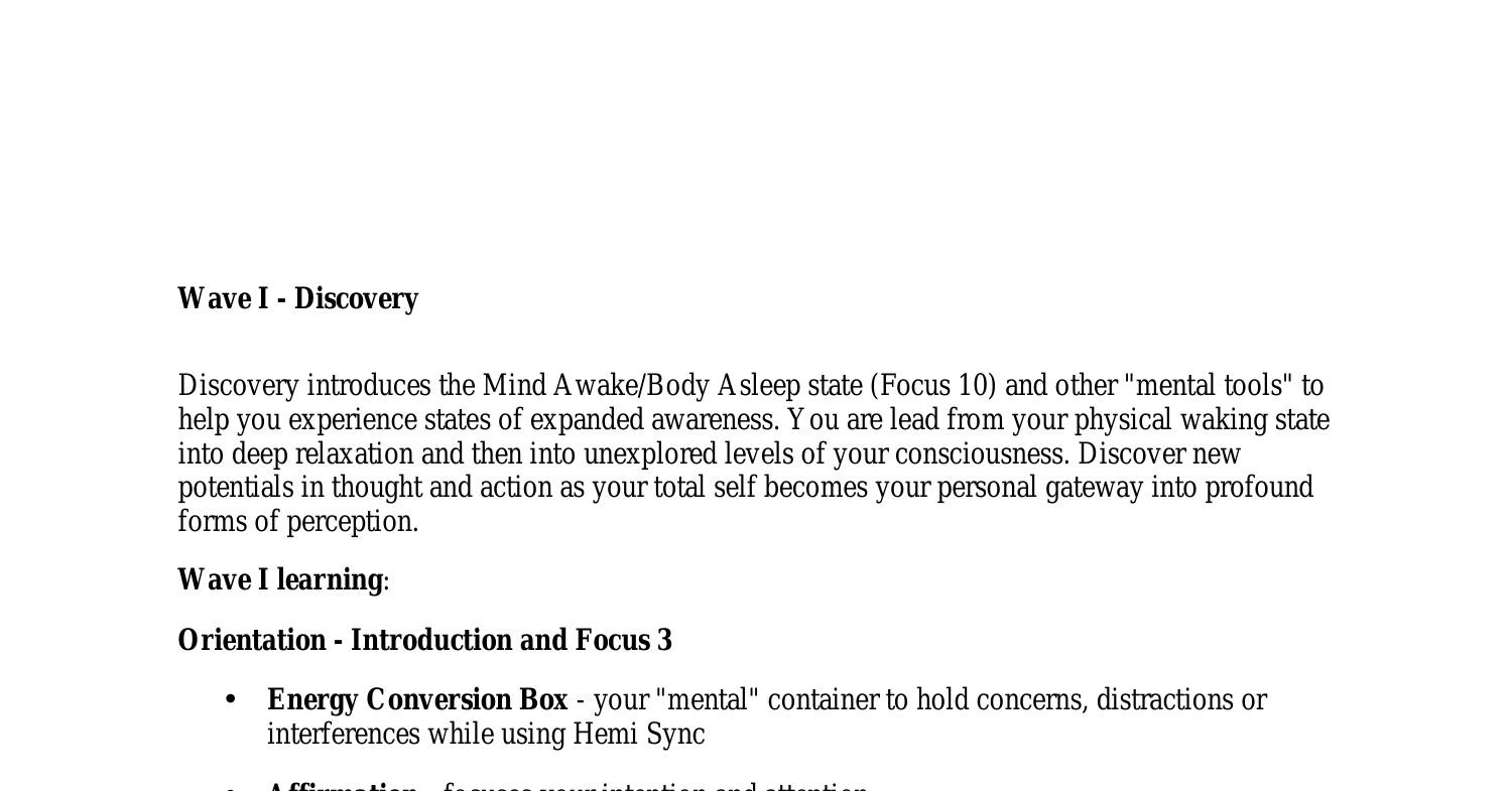 Wave 1 - Discovery Instructions.pdf | DocDroid