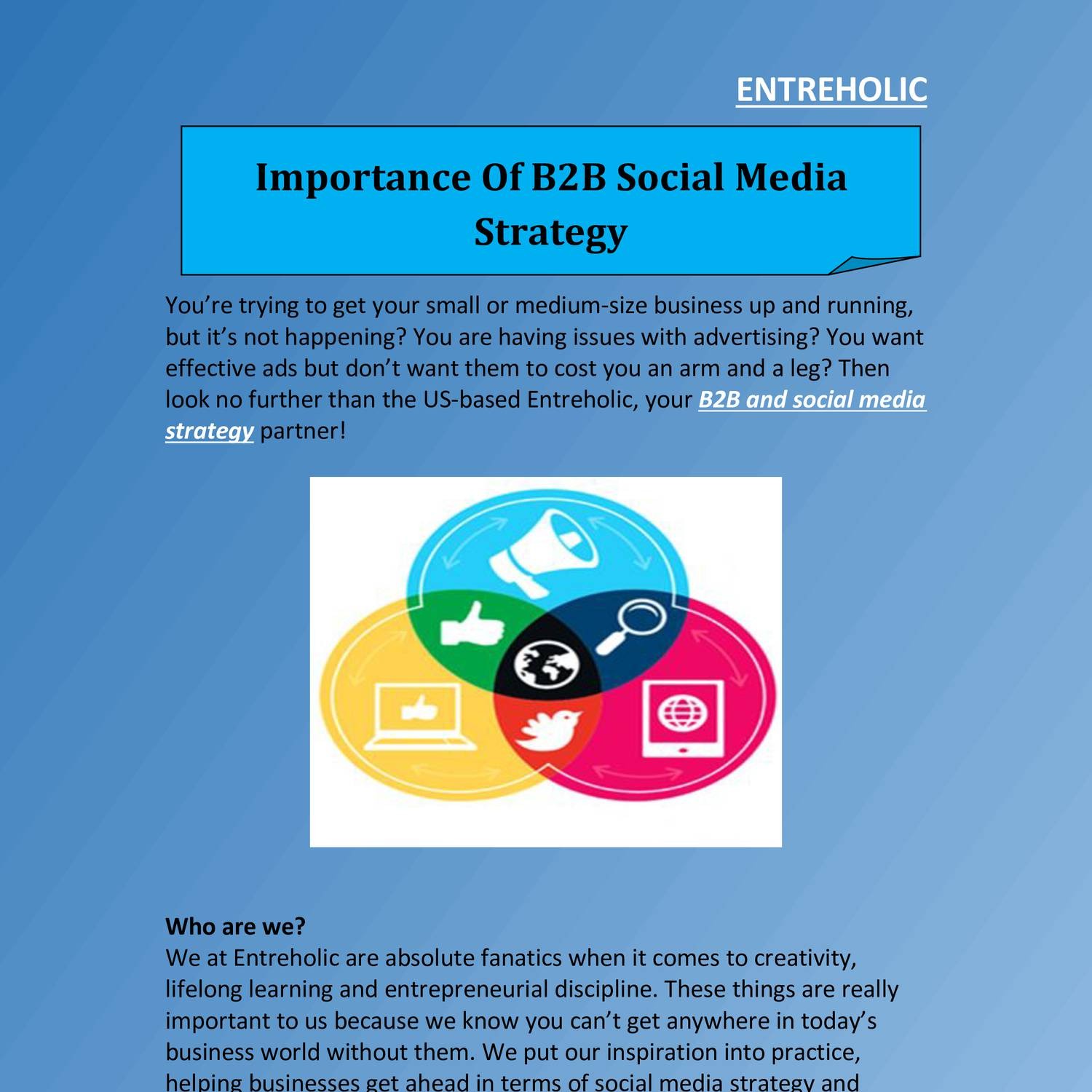 Importance Of B2B Social Media Strategy.pdf | DocDroid