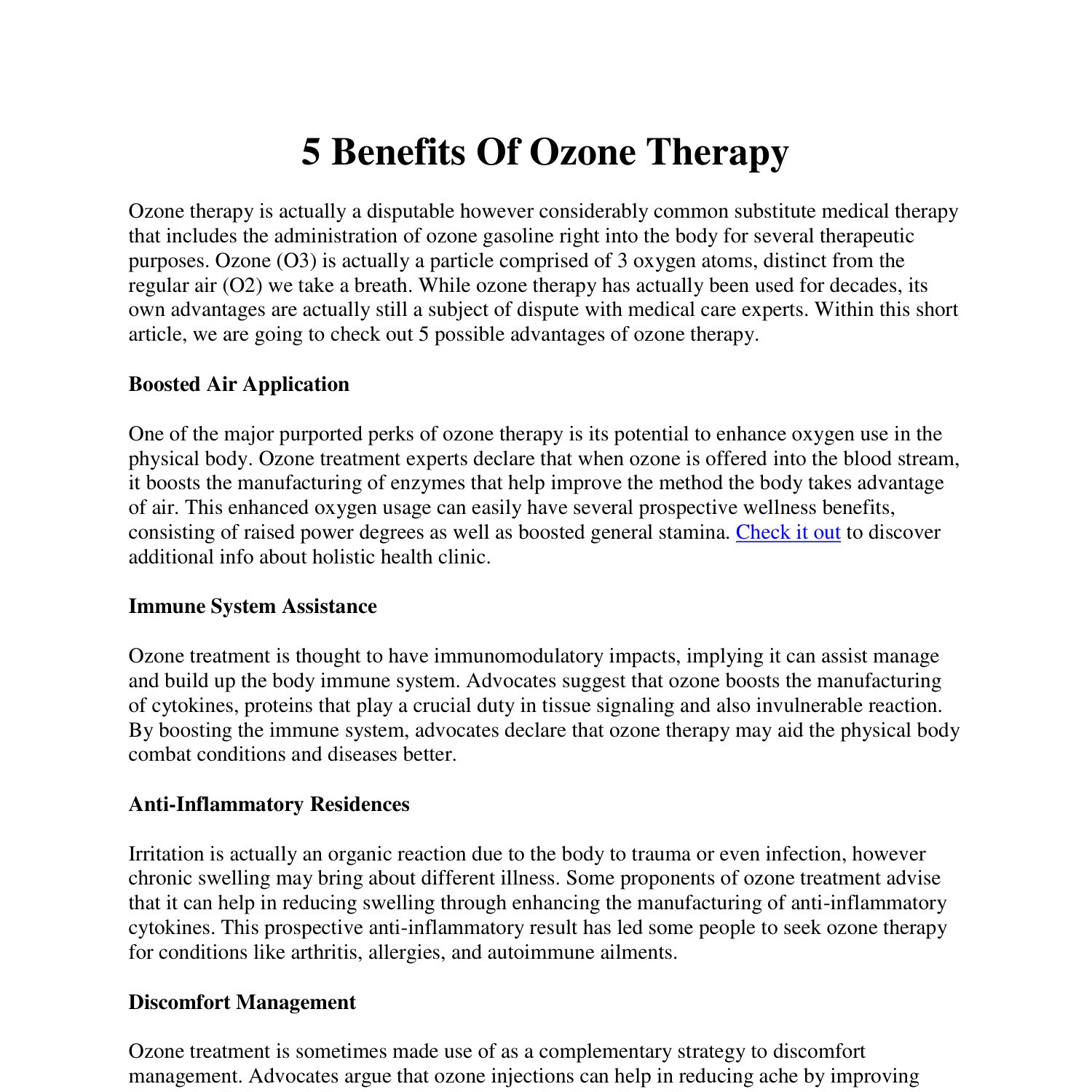 5 Benefits Of Ozone Therapy.pdf DocDroid