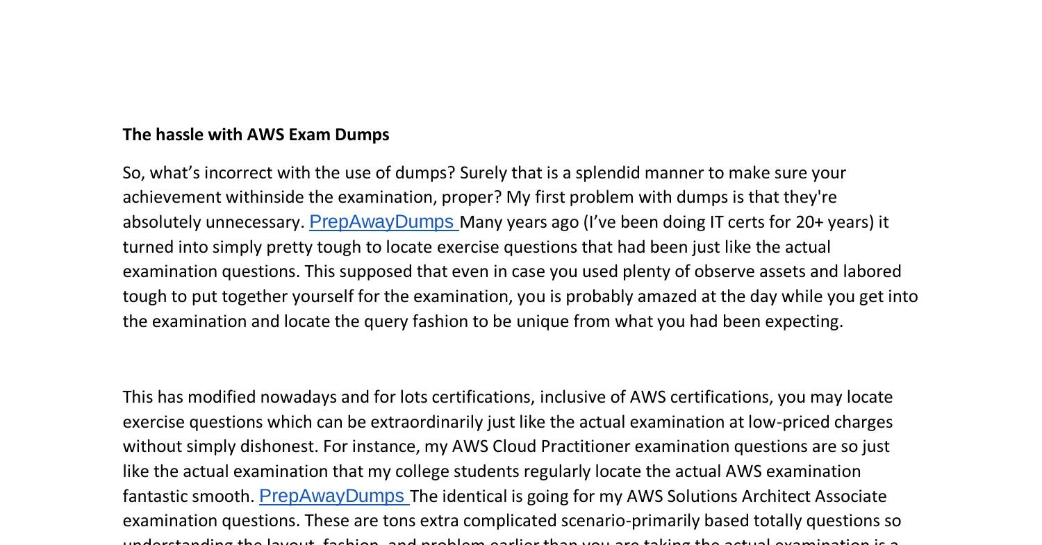Prepaway Dumps Pdf Docdroid