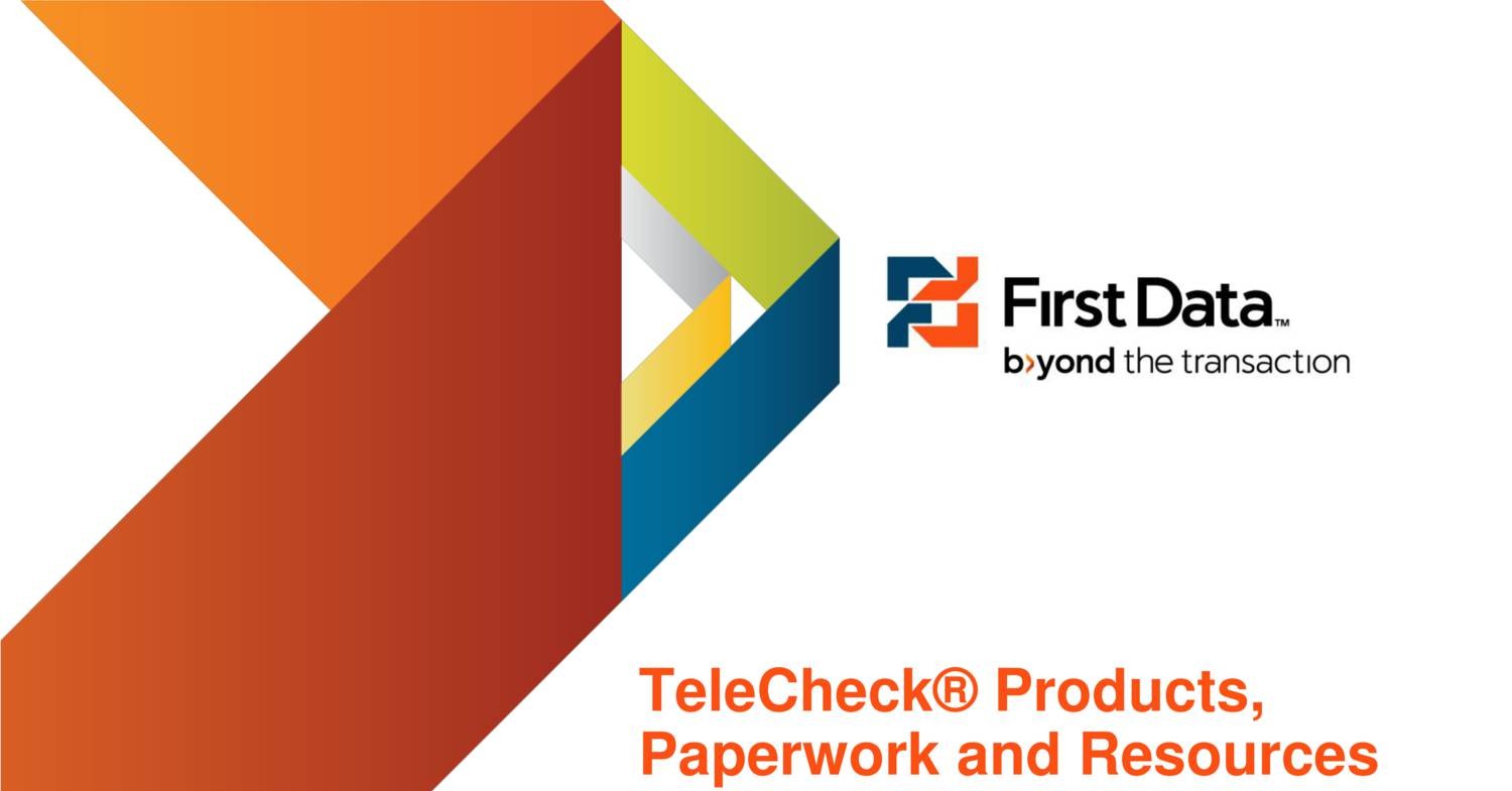 telecheck-products-and--paperwork-presentation-062012-1-.pdf | DocDroid