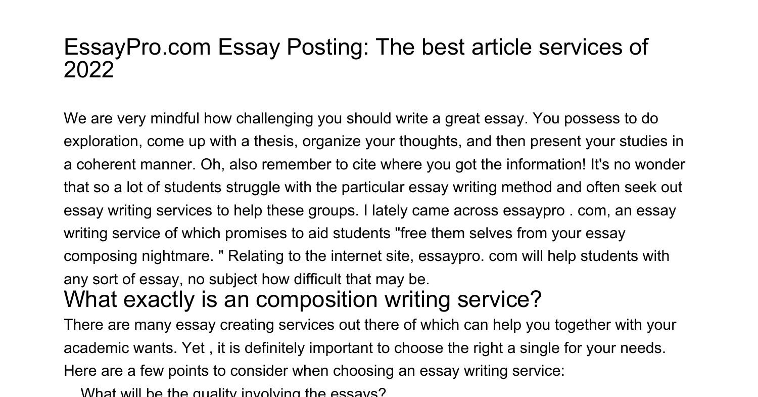Essay Writing The best dissertation writing services of