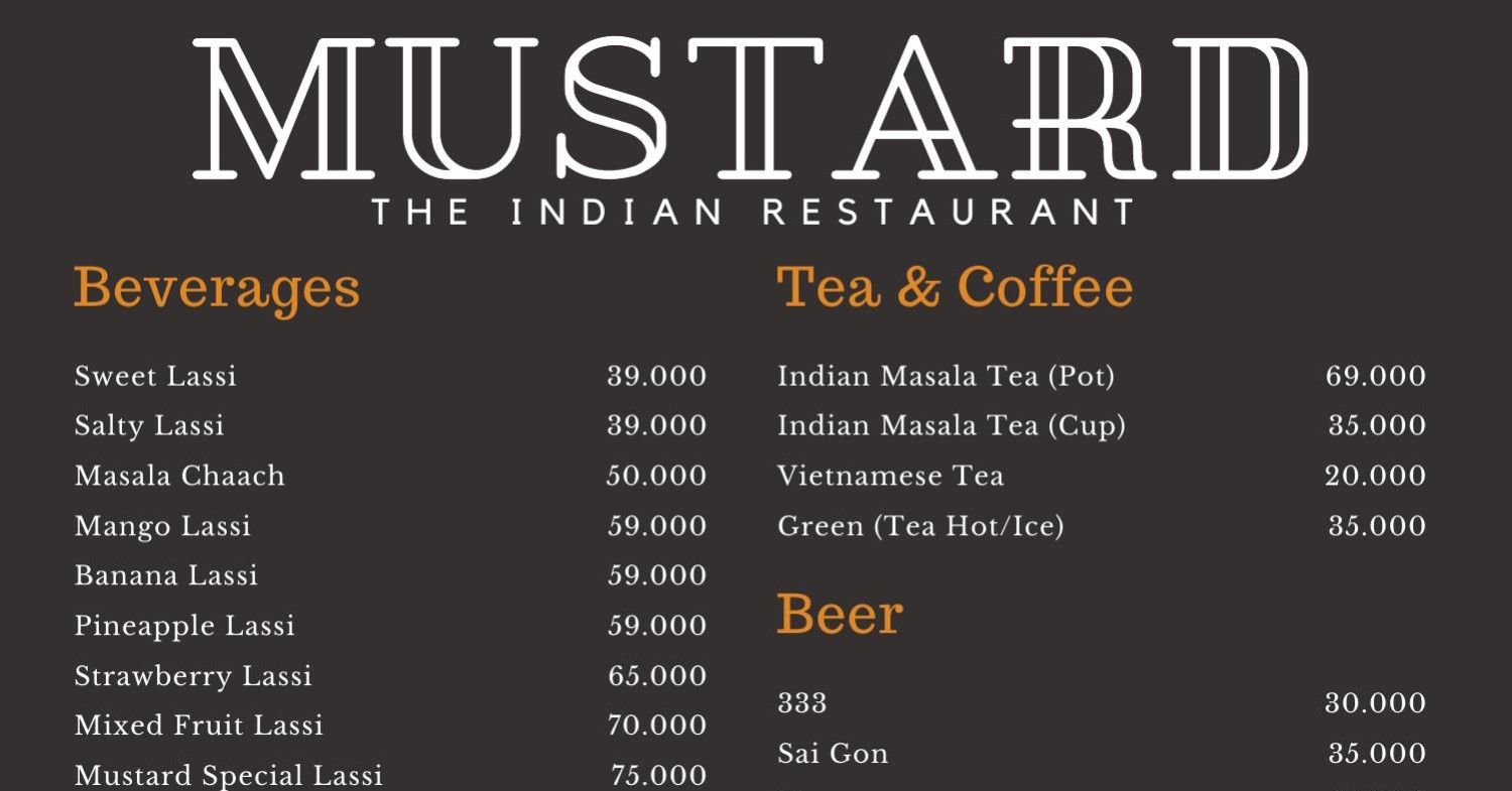 mustard menu.pdf DocDroid