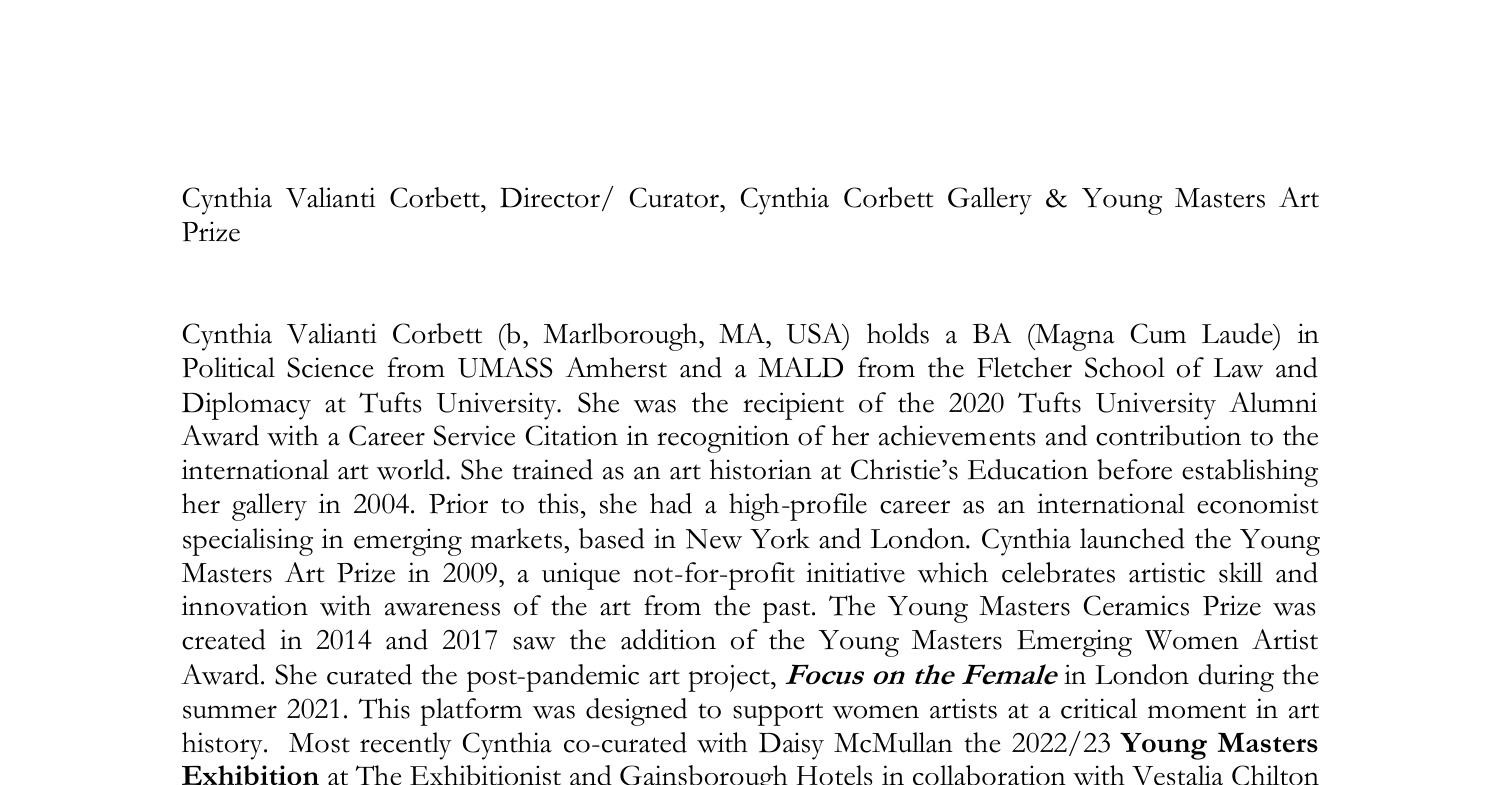 Cynthia Valianti Corbett Short Bio - 18 November 2022.pdf | DocDroid