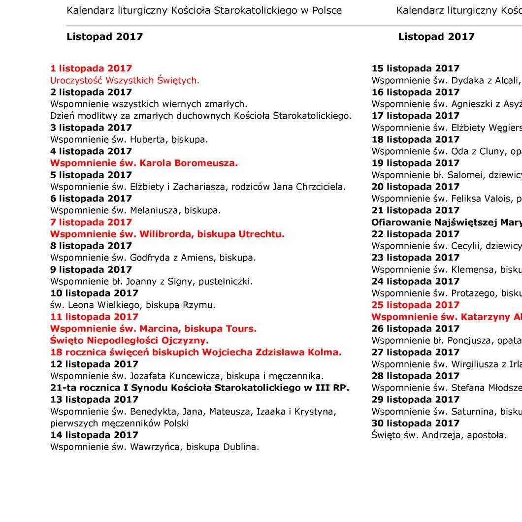 Kalendarz liturgiczny - Listopad 2017.pdf | DocDroid