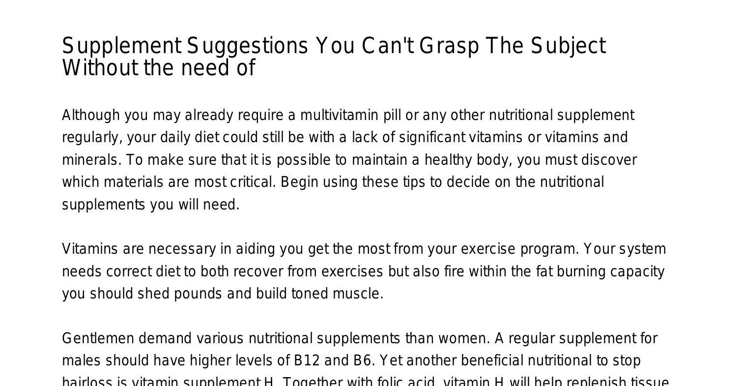 Supplement Tips You Cant Learn The Subject Withouthqesq Pdf Pdf Docdroid