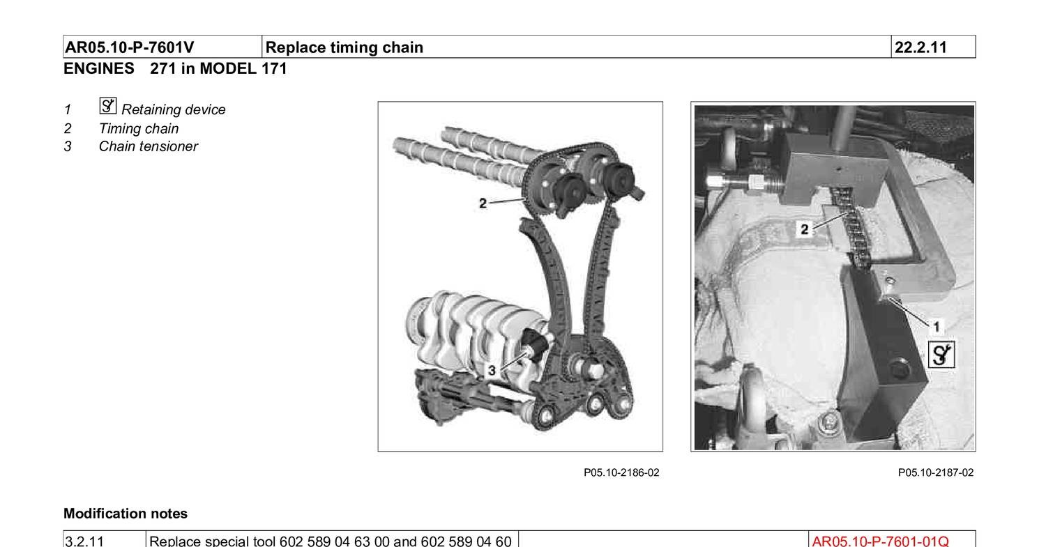 installing timing chain