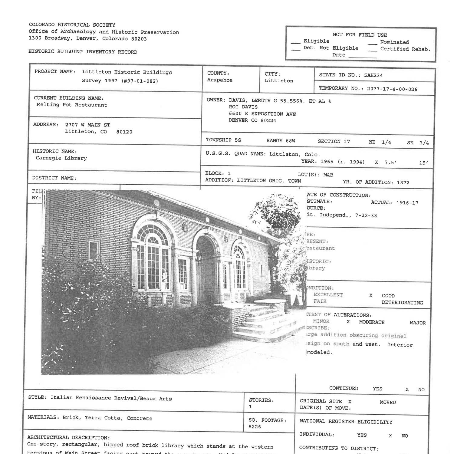 Historic Building Inventory Card.pdf | DocDroid