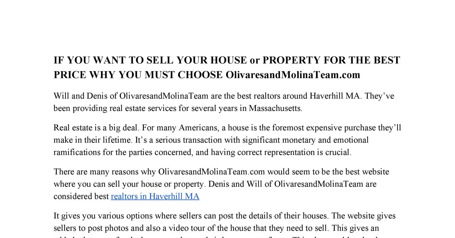 Best Realtors in Haverhill MA.pdf DocDroid