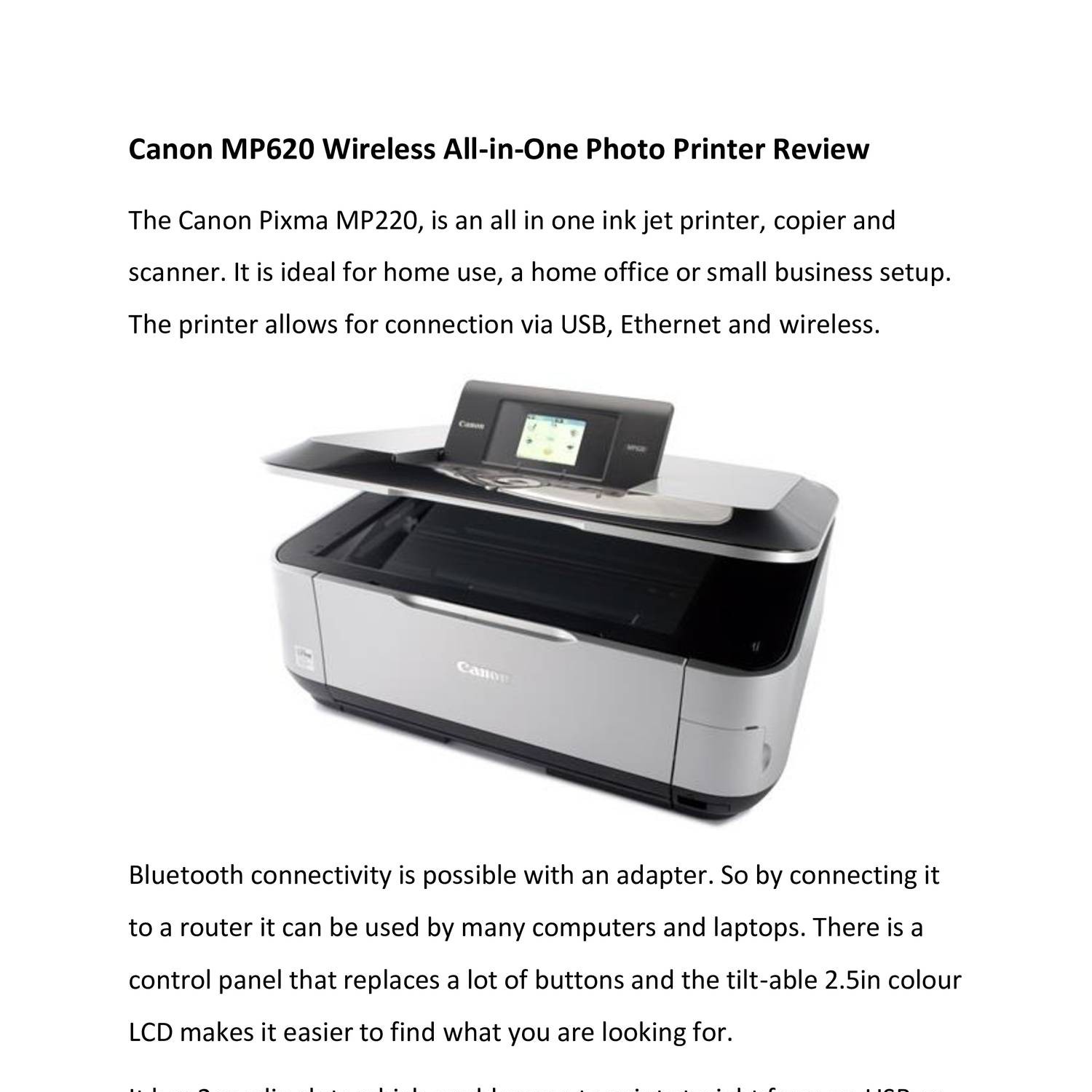 mp620 printer