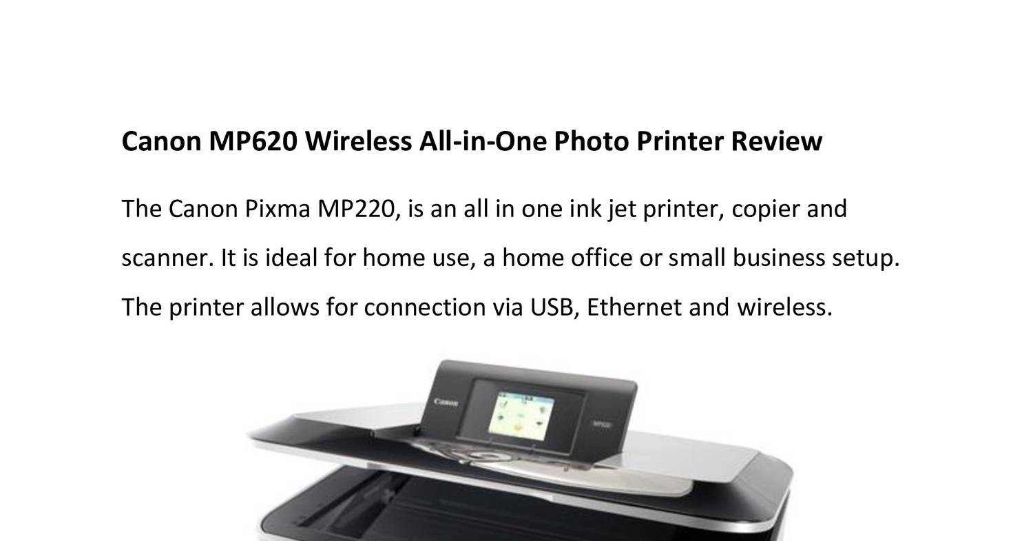 mp620 wireless setup