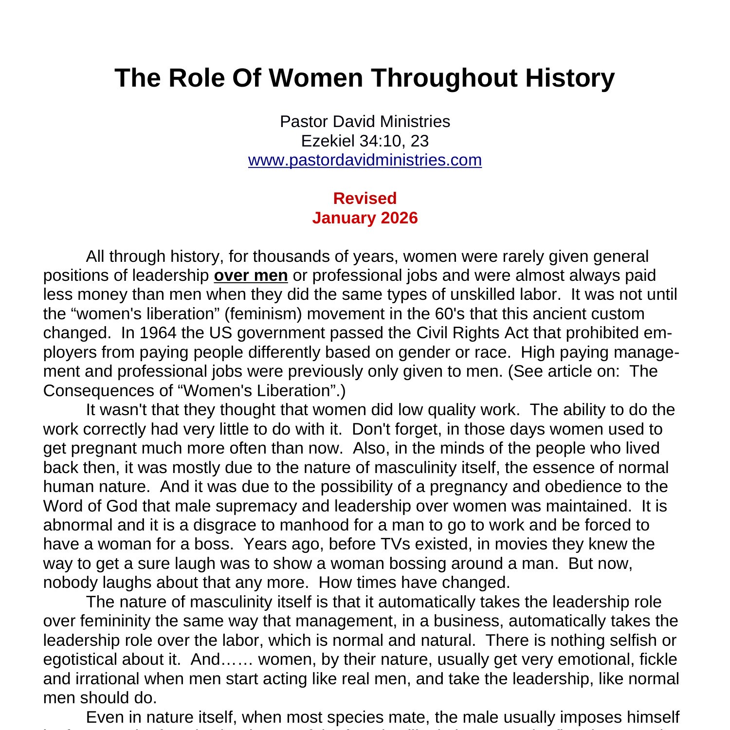 The Role Of Women Throughout History.pdf | DocDroid