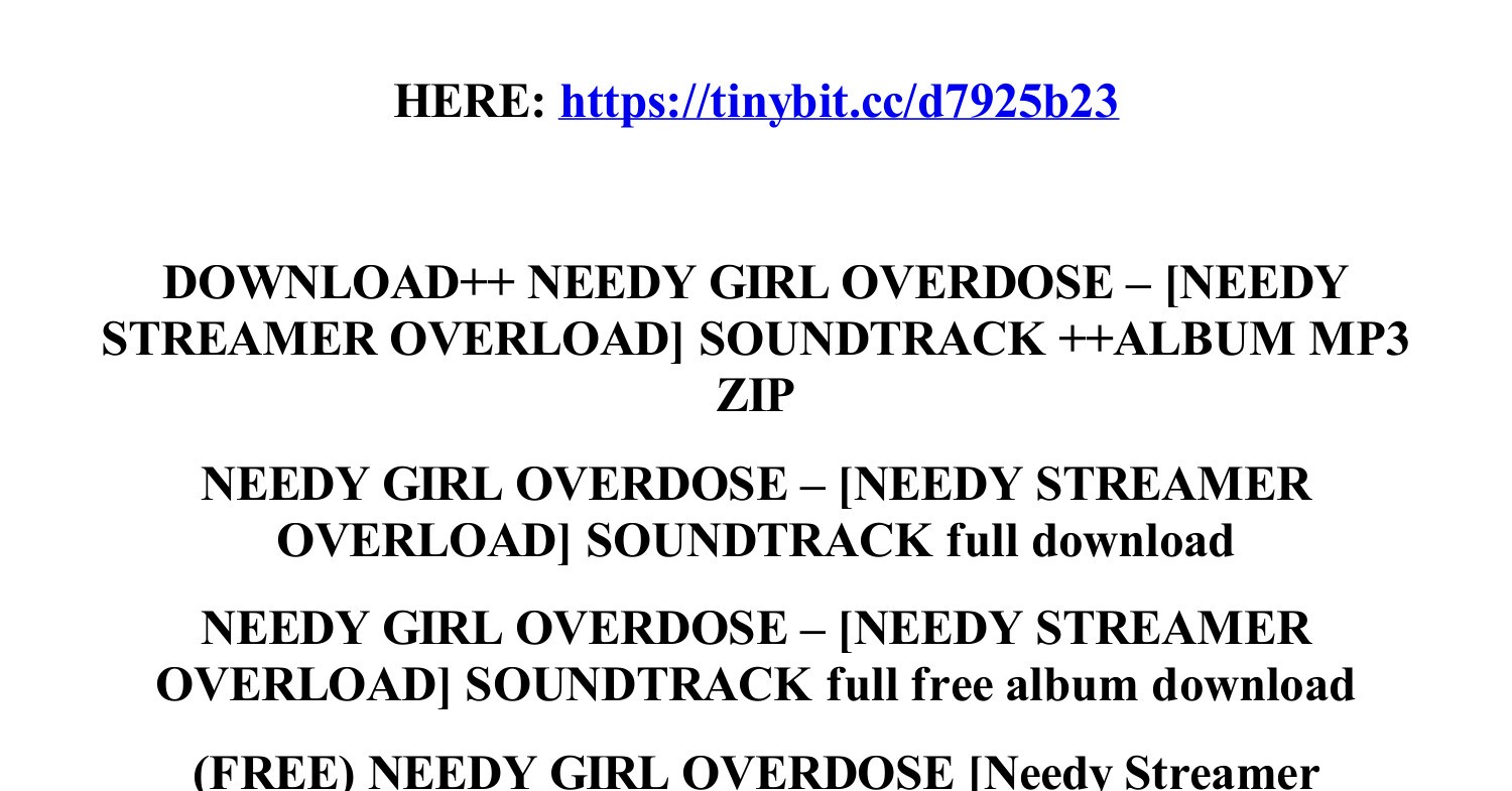 Needy Streamer Overload - Download