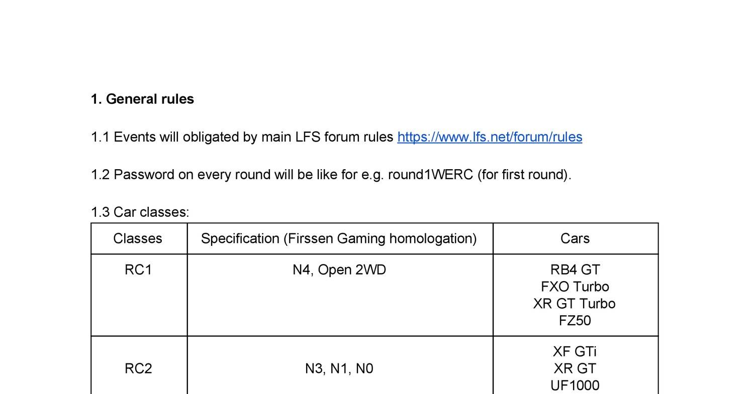 WERC Rules.pdf | DocDroid