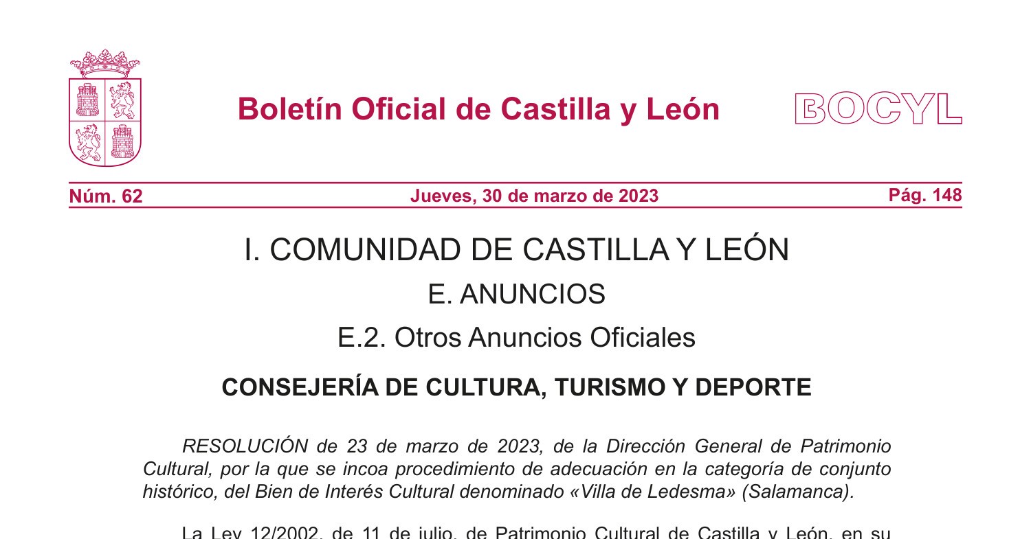 AMPLIACIÓN CH (Tenerías) BOCYL.pdf | DocDroid