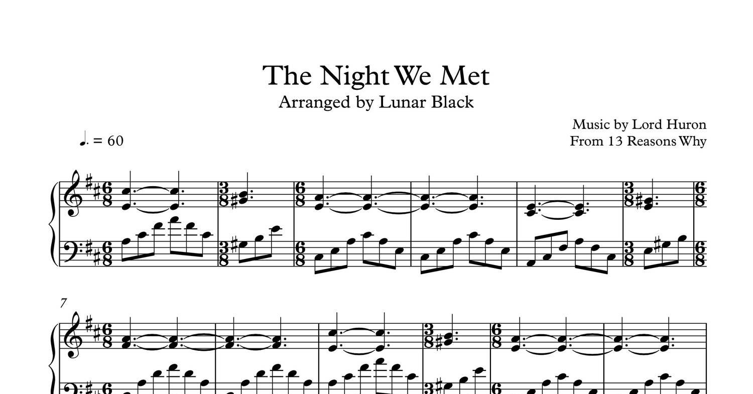 The Night We Met Lord Huron Mp3 Download