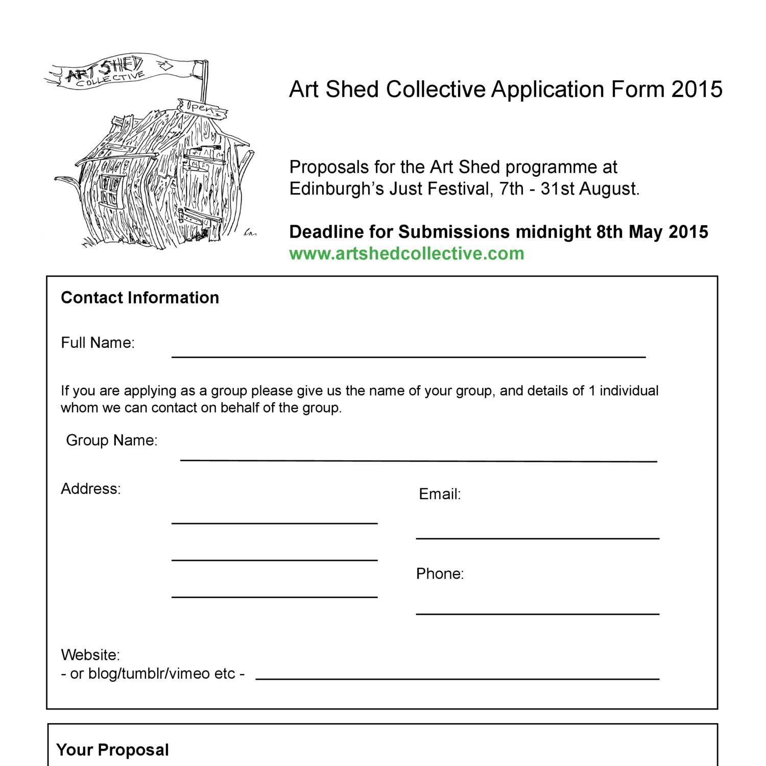 Art Shed15 Application Form.pdf DocDroid