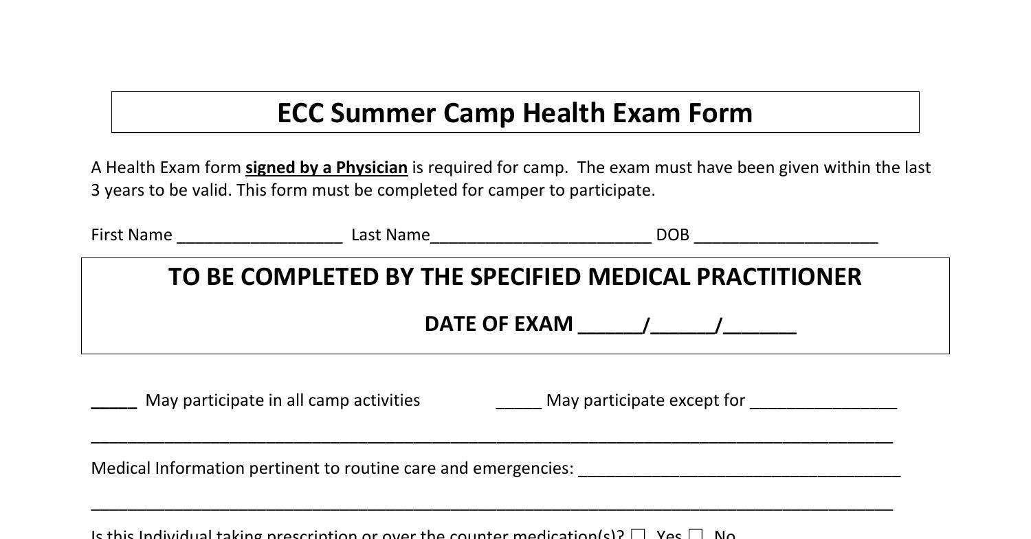 ECC Summer Camp Health Exam Form.pdf DocDroid