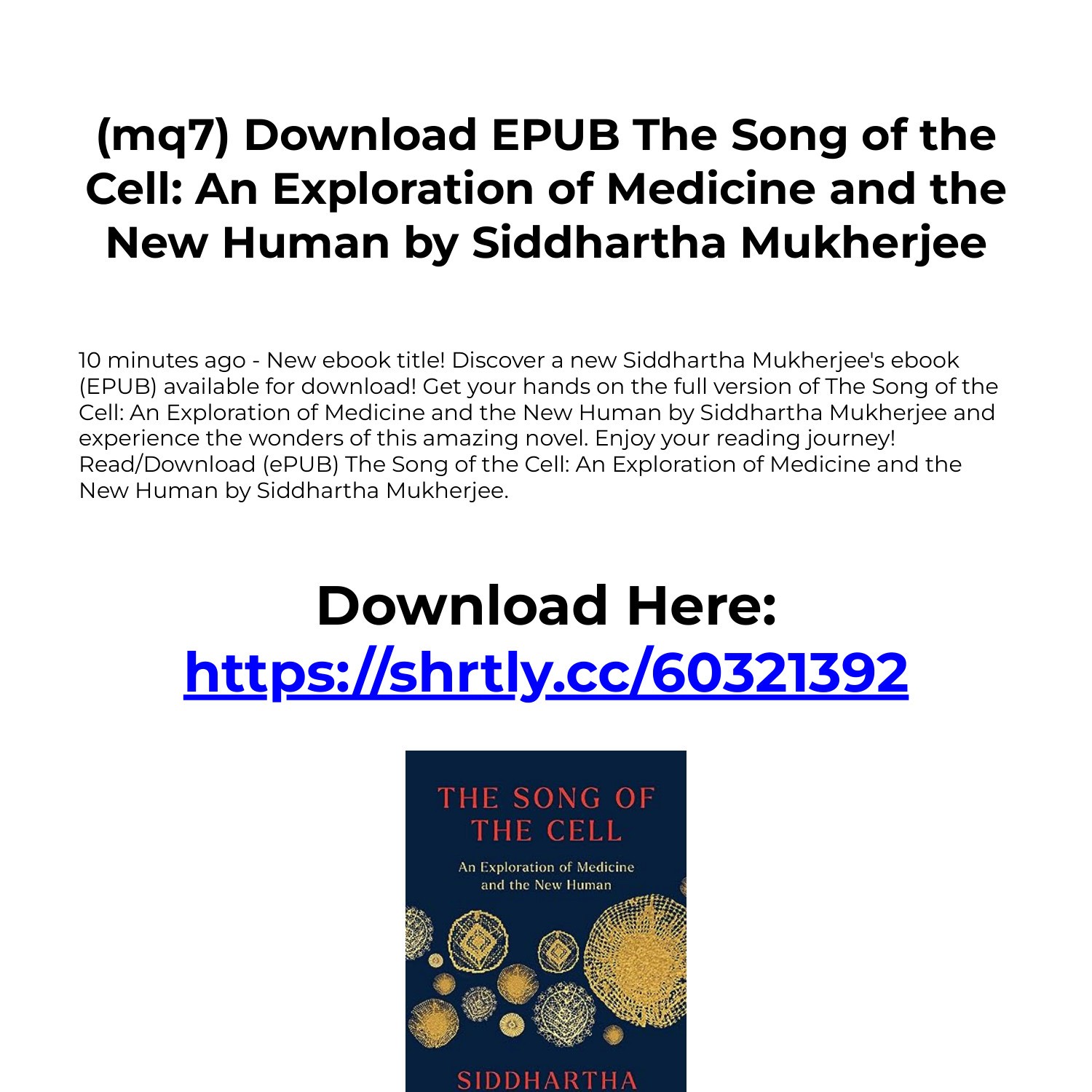 the-song-of-the-cell.pdf | DocDroid