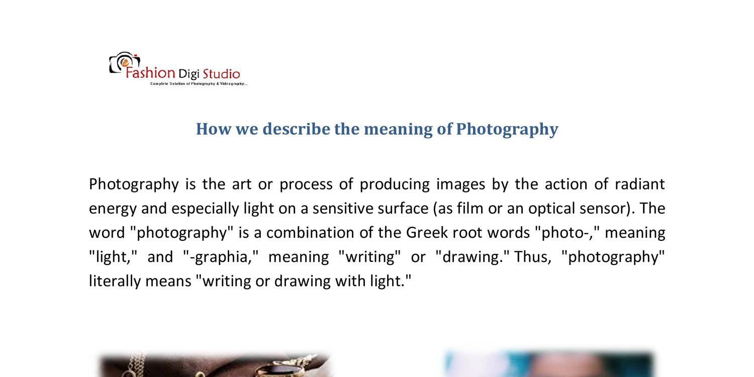 How To Describe A Picture In Photography the meta pictures