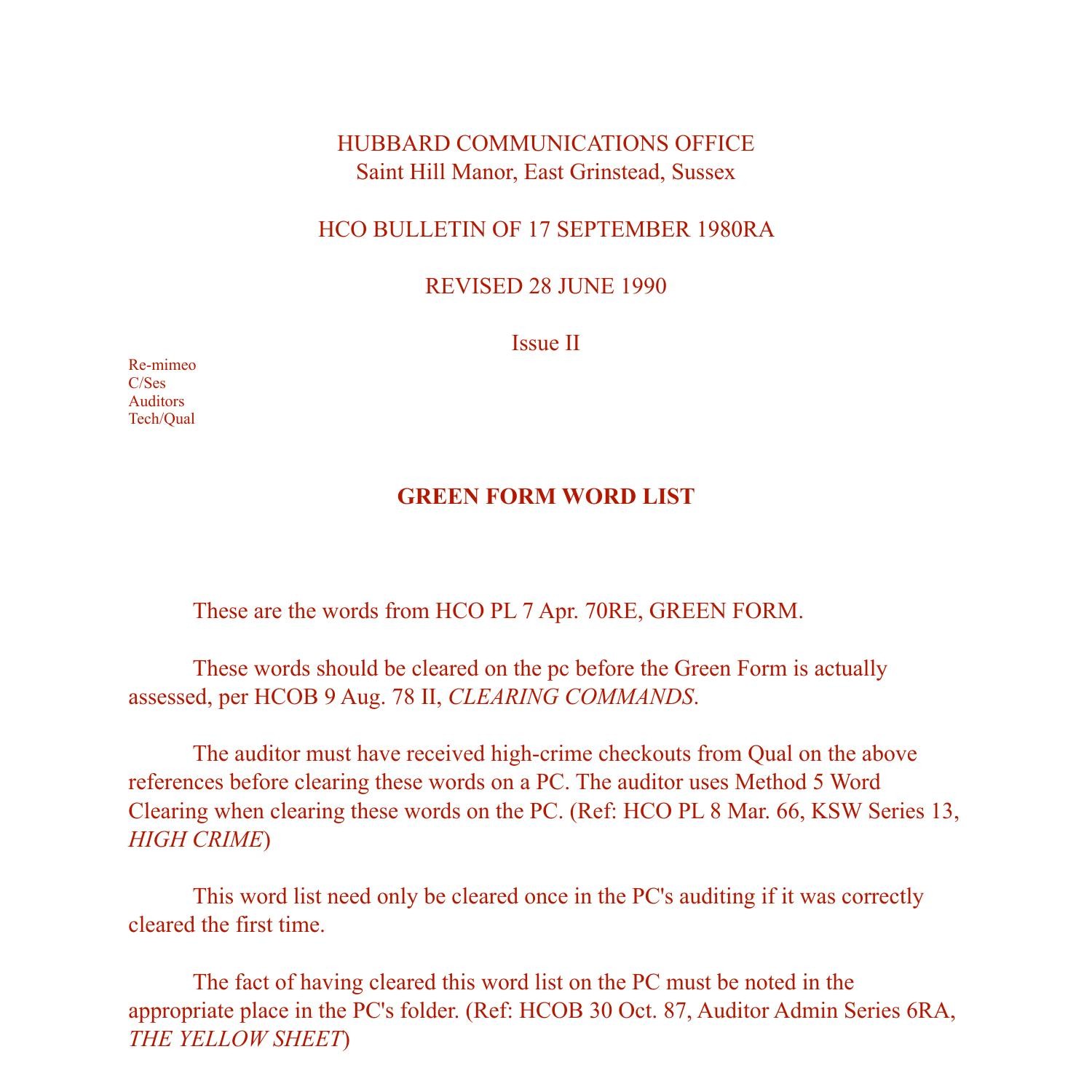 Green Form Word List.pdf | DocDroid